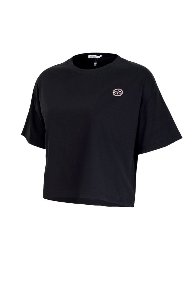 FAT3607 - Áo thun vải cotton dáng suông cổ tròn tay cộc ngực áo in hoạ tiết thời trang - JAN.