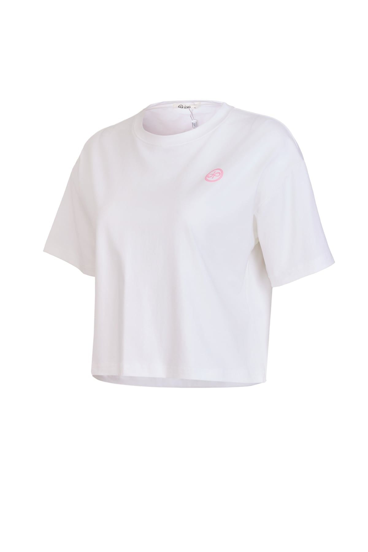 FAT3607 - Áo thun vải cotton dáng suông cổ tròn tay cộc ngực áo in hoạ tiết thời trang - JAN.