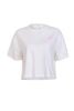 FAT3607 - Áo thun vải cotton dáng suông cổ tròn tay cộc ngực áo in hoạ tiết thời trang - JAN.