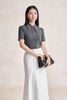 FAT3659 - tylekeo88 tv dệt kim vải len dáng ôm cổ đức phối khuy đá tạo kiểu - tỷ lệ kèo 8899