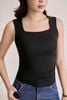 FAT3677 - Áo dệt kim vải thun cotton dáng ôm cổ tròn eo nhún tạo kiểu - PANTIO