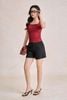 BQN33062 - tylekeo8888 dạo phố vải thô dáng suông ống rộng có túi hai bên hông - tỷ lệ kèo 8899
