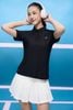 FAT5579 - Áo thun thể thao cao cấp dáng ôm cổ polo tay cộc ngực áo in hoạ tiết thời trang - PANTIO