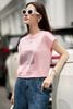 FAT7507 - Áo thun cao cấp vải cotton dáng croptop cổ tròn tay chờm thân áo in hoạ tiết thời trang - PANTIO