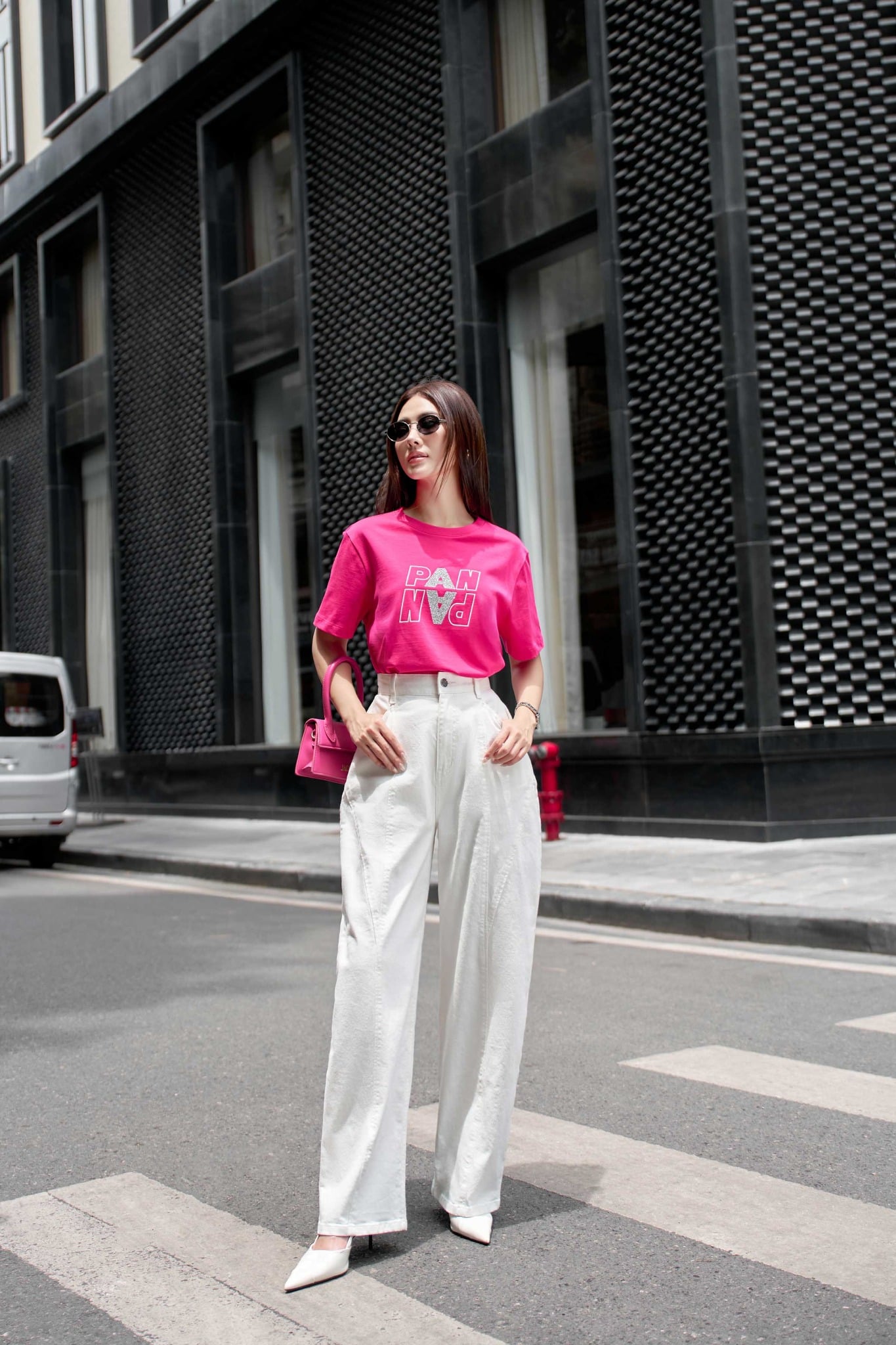 FAT7508 - Áo thun cao cấp vải cotton dáng suông cổ tròn tay ngắn thân áo in hoạ tiết thời trang - PANTIO