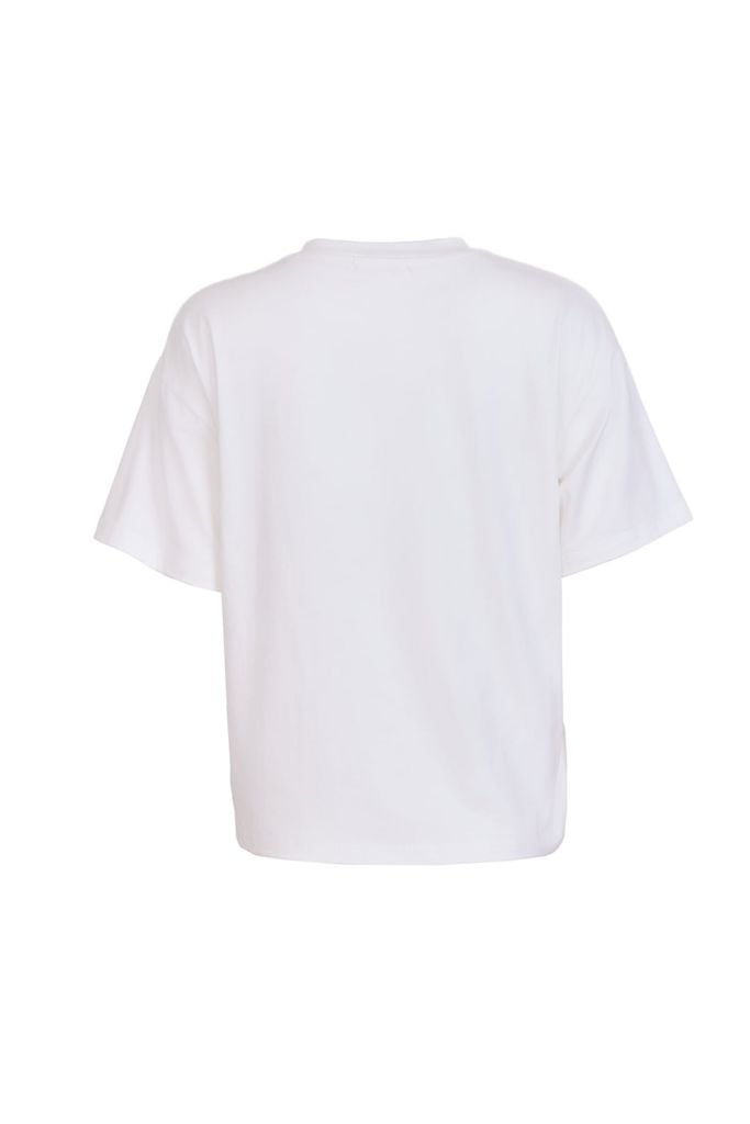 FAT7582 - Áo thun vải cotton dáng suông cổ tròn tay cộc thân áo in hoạ tiết thời trang - JAN.