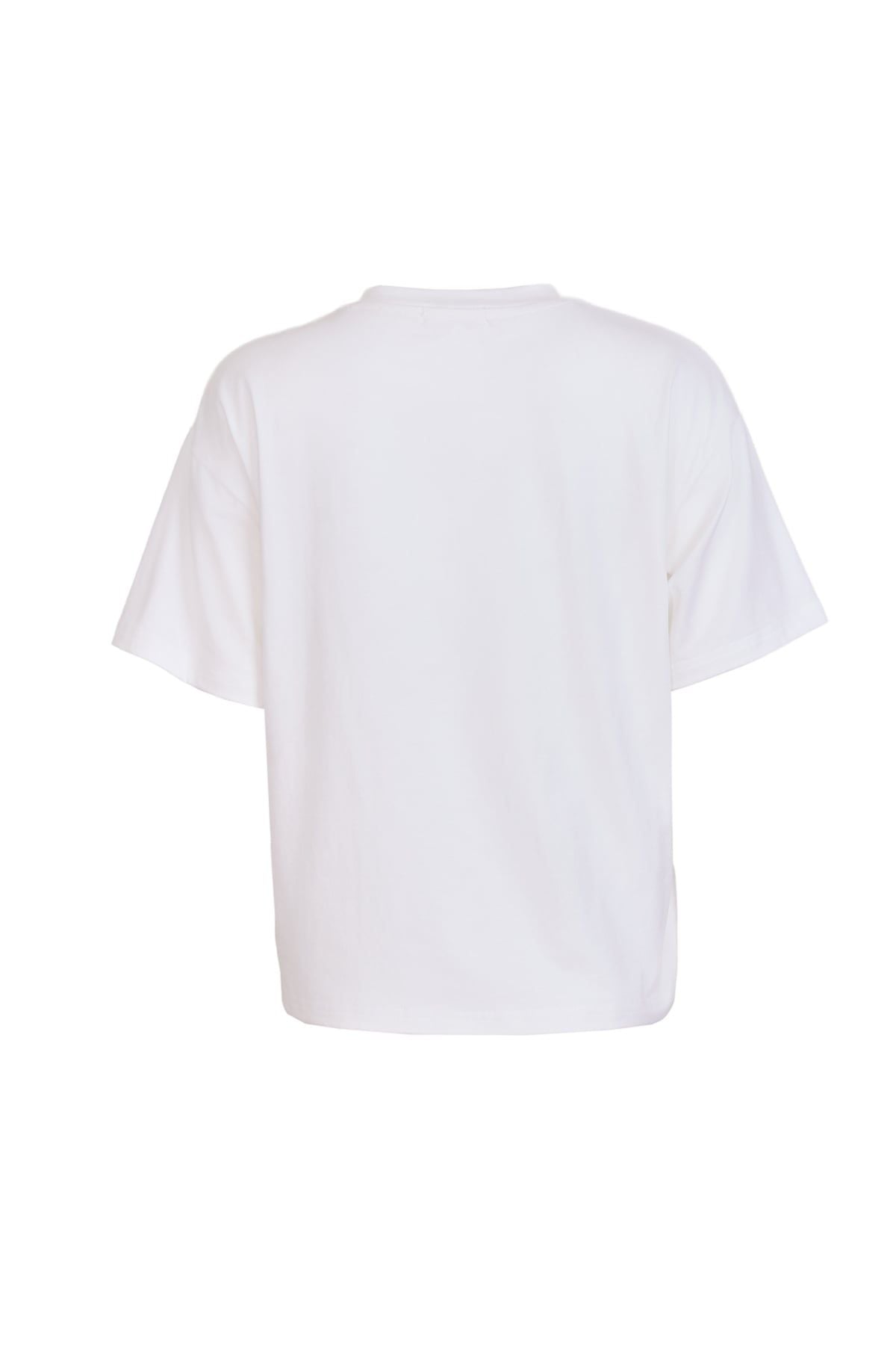 FAT7582 - Áo thun vải cotton dáng suông cổ tròn tay cộc thân áo in hoạ tiết thời trang - JAN.