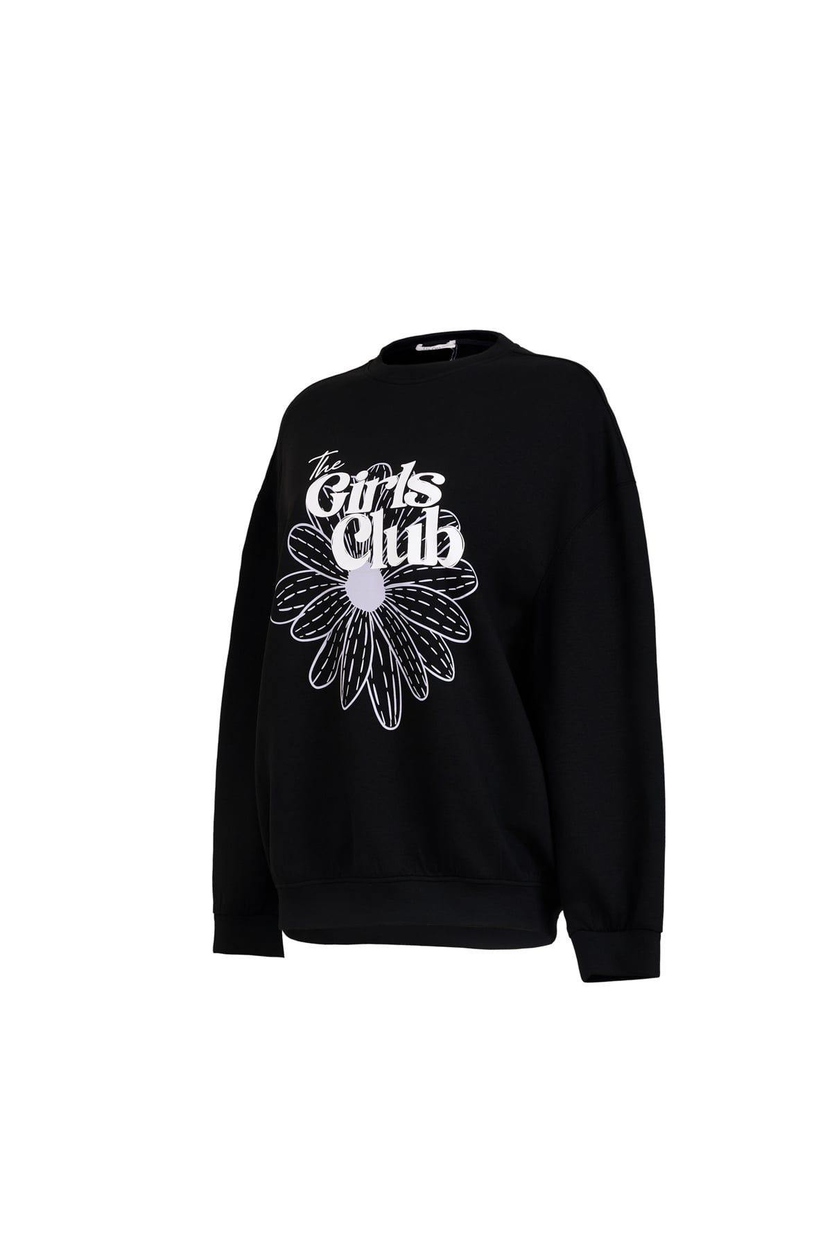 FAT9612 - Áo sweater vải cotton dáng suông cổ tròn tay rộng thân áo in hoạ tiết thời trang - JAN.