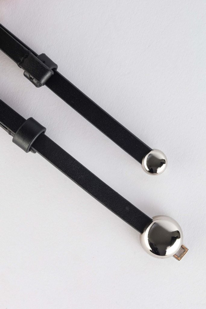 FDL5005 - Dây lưng da thời trang cao cấp 2 đoạn có thể điều chỉnh độ rộng chốt cài kim loại - PANTIO