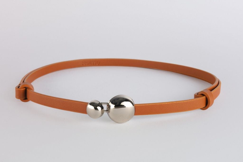 FDL5005 - Dây lưng da thời trang cao cấp 2 đoạn có thể điều chỉnh độ rộng chốt cài kim loại - PANTIO