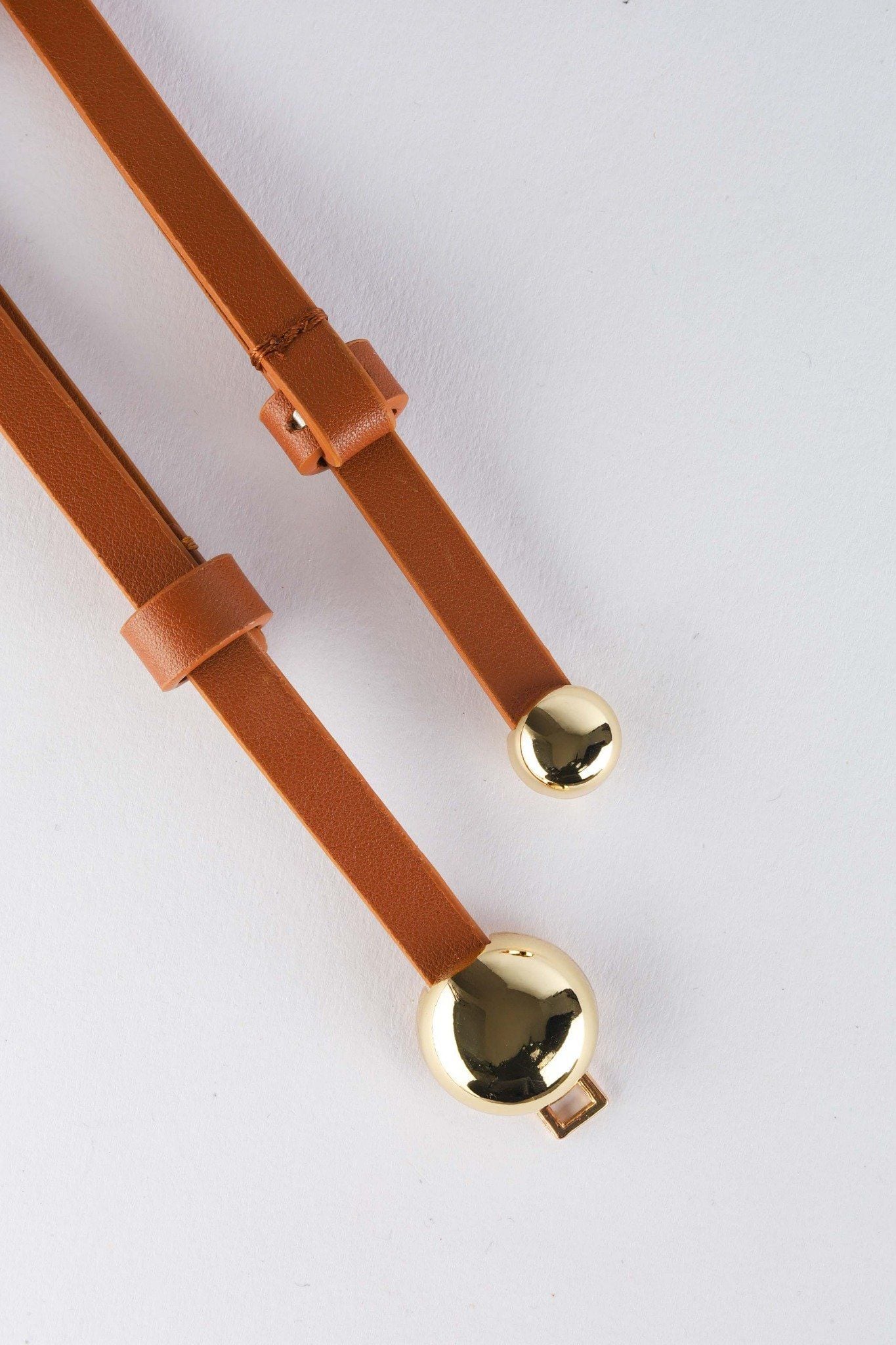 FDL5005 - Dây lưng da thời trang cao cấp 2 đoạn có thể điều chỉnh độ rộng chốt cài kim loại - PANTIO