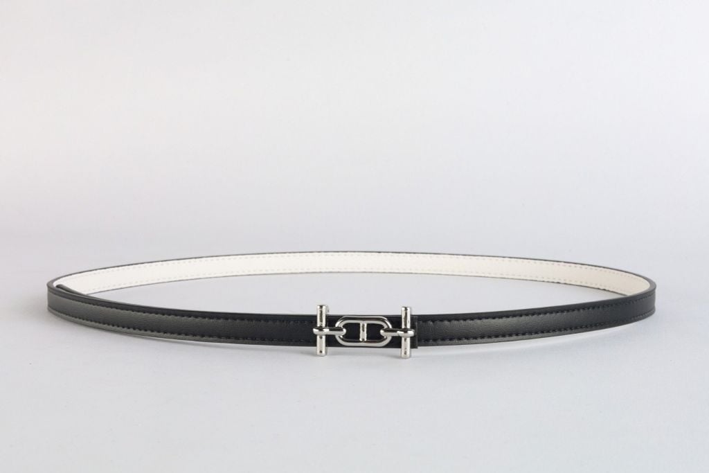 FDL5006 - Dây lưng da thời trang cao cấp 2 màu chốt cài kim loại có thể tháo rời - PANTIO