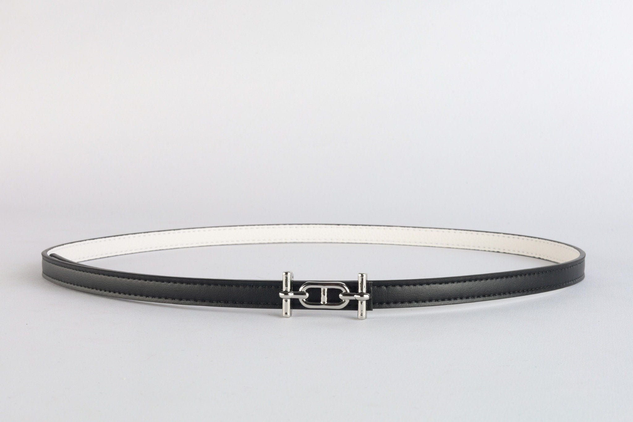 FDL5006 - Dây lưng da thời trang cao cấp 2 màu chốt cài kim loại có thể tháo rời - PANTIO