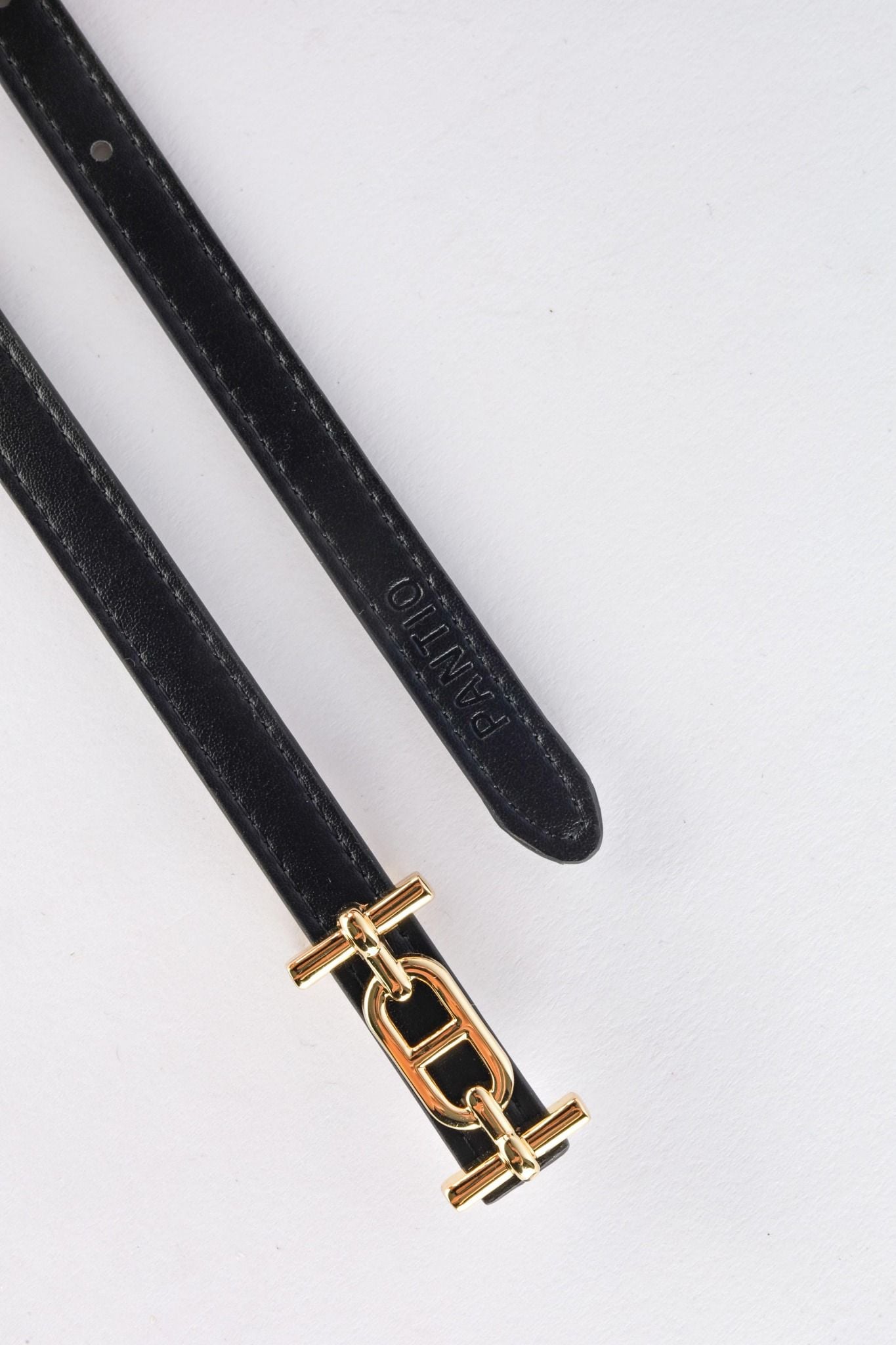 FDL5006 - Dây lưng da thời trang cao cấp 2 màu chốt cài kim loại có thể tháo rời - PANTIO