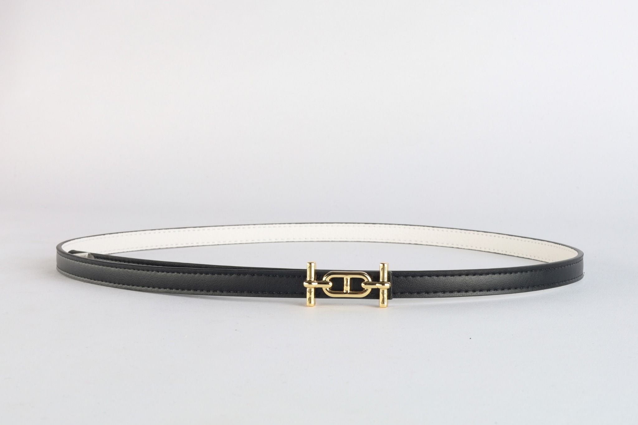 FDL5006 - Dây lưng da thời trang cao cấp 2 màu chốt cài kim loại có thể tháo rời - PANTIO