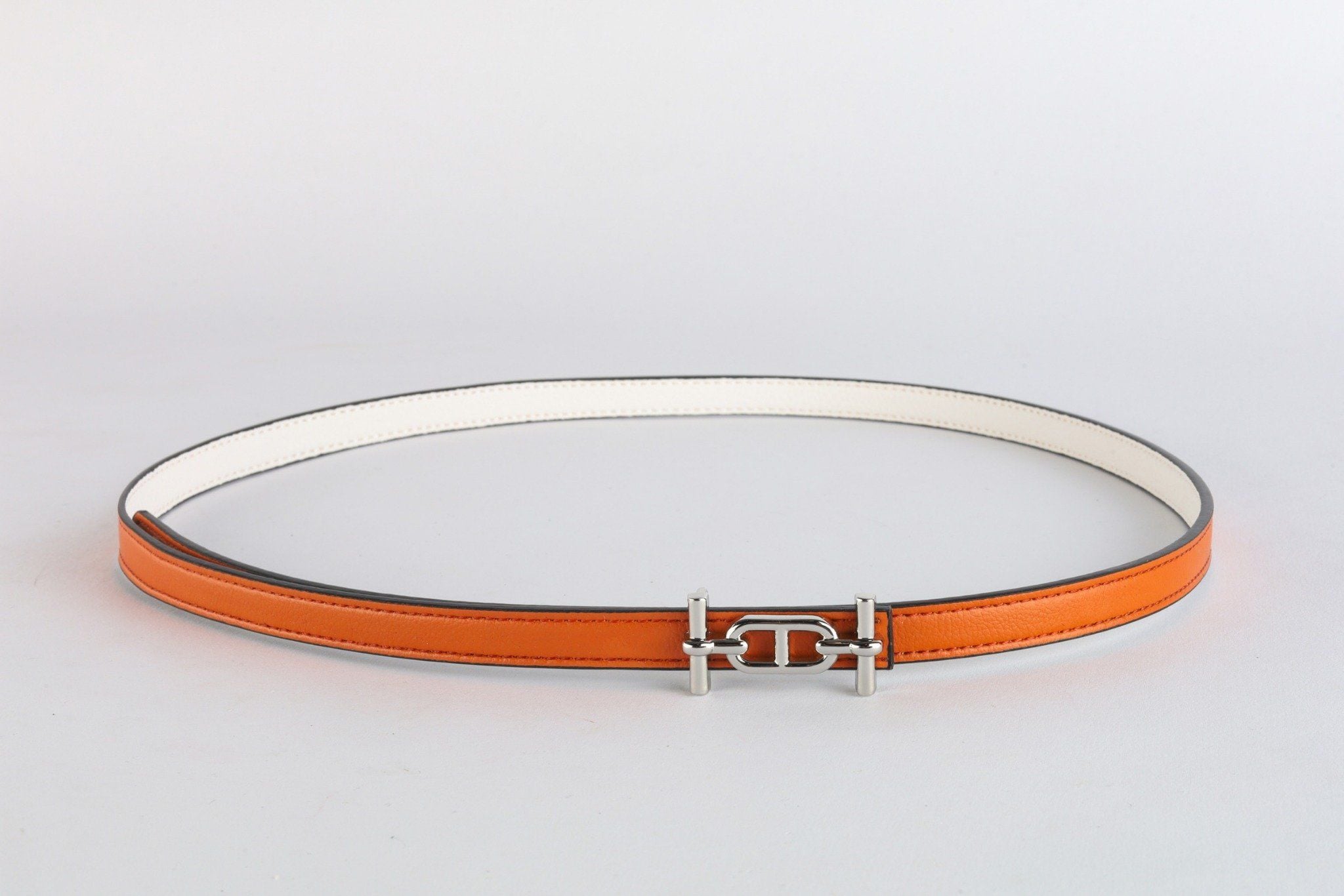 FDL5006 - Dây lưng da thời trang cao cấp 2 màu chốt cài kim loại có thể tháo rời - PANTIO