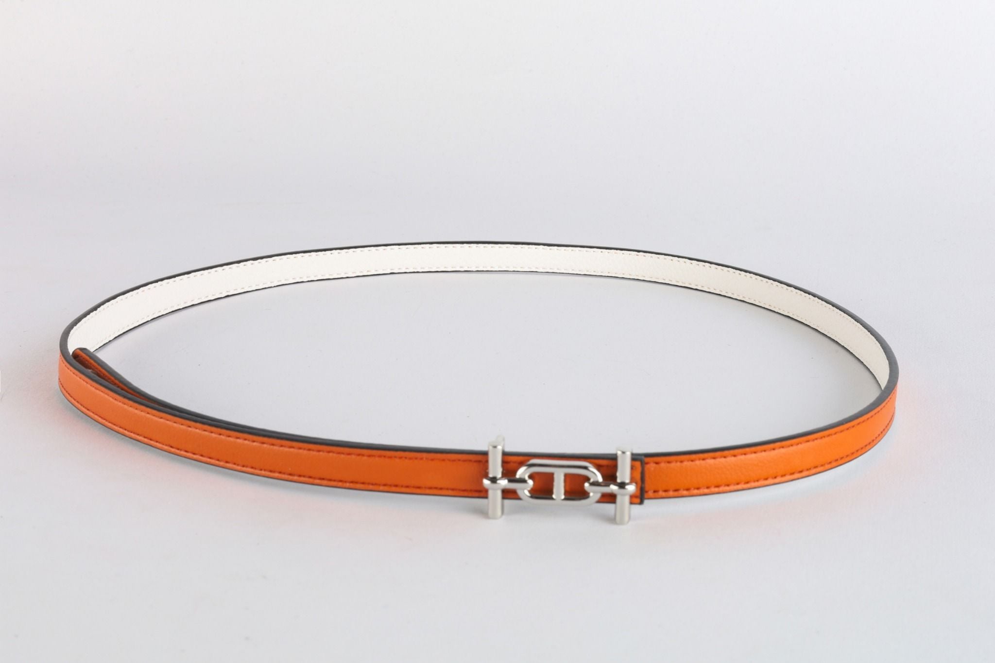 FDL5006 - Dây lưng da thời trang cao cấp 2 màu chốt cài kim loại có thể tháo rời - PANTIO