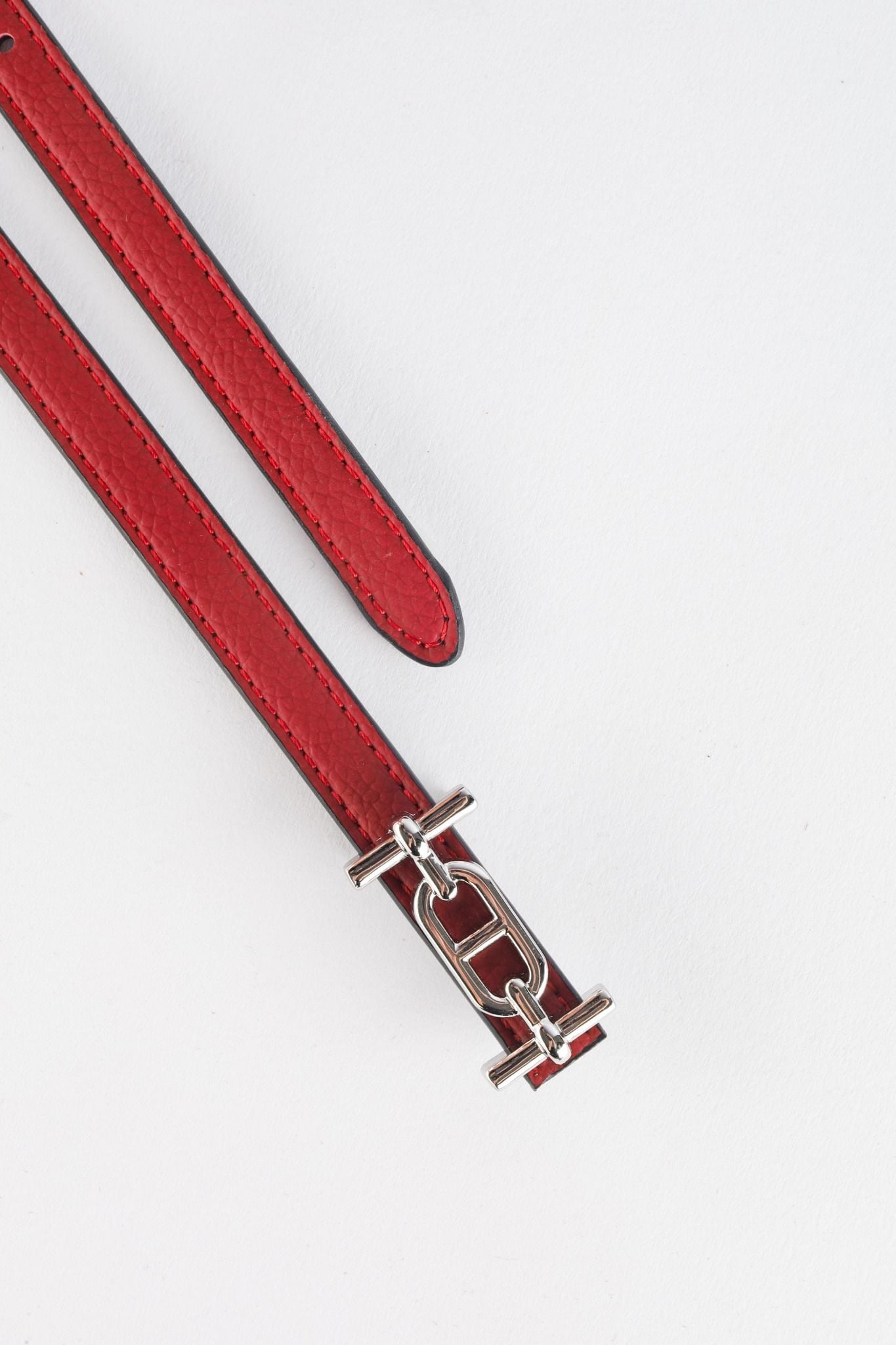 FDL5006 - Dây lưng da thời trang cao cấp 2 màu chốt cài kim loại có thể tháo rời - PANTIO