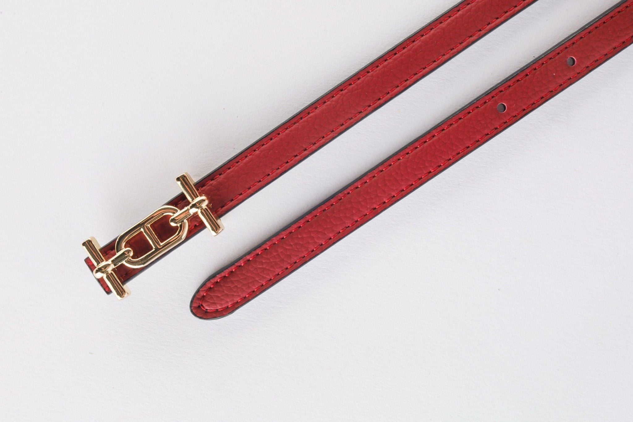 FDL5006 - Dây lưng da thời trang cao cấp 2 màu chốt cài kim loại có thể tháo rời - PANTIO