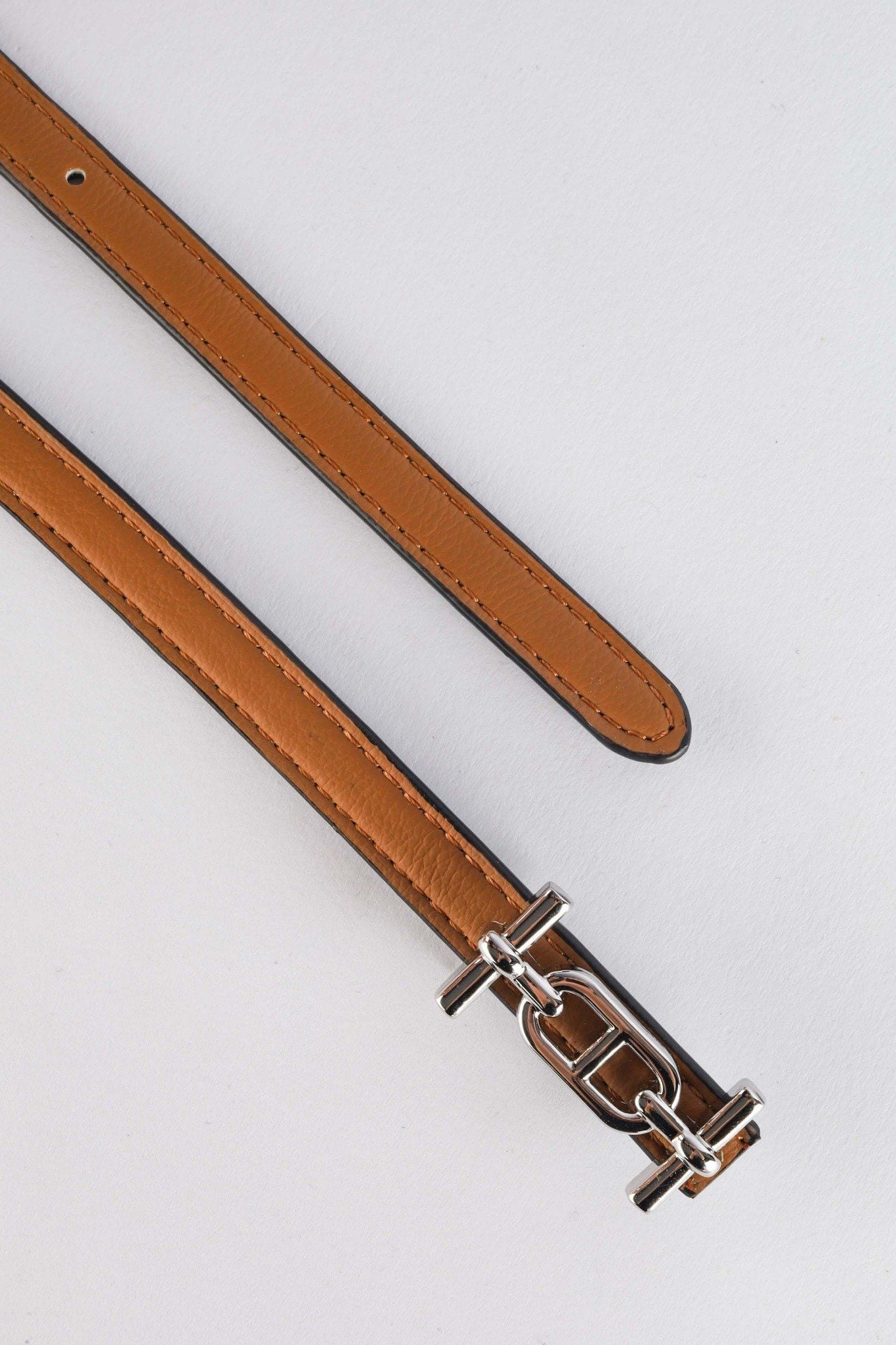 FDL5006 - Dây lưng da thời trang cao cấp 2 màu chốt cài kim loại có thể tháo rời - PANTIO