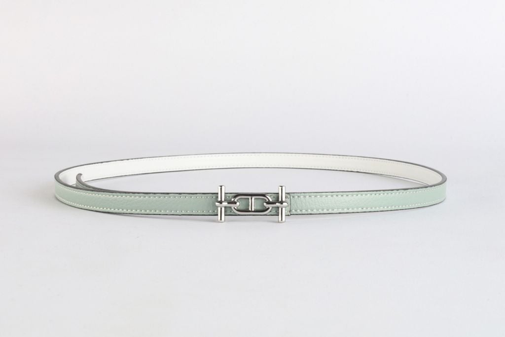 FDL5006 - Dây lưng da thời trang cao cấp 2 màu chốt cài kim loại có thể tháo rời - PANTIO