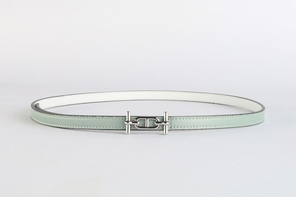 FDL5006 - Dây lưng da thời trang cao cấp 2 màu chốt cài kim loại có thể tháo rời - PANTIO