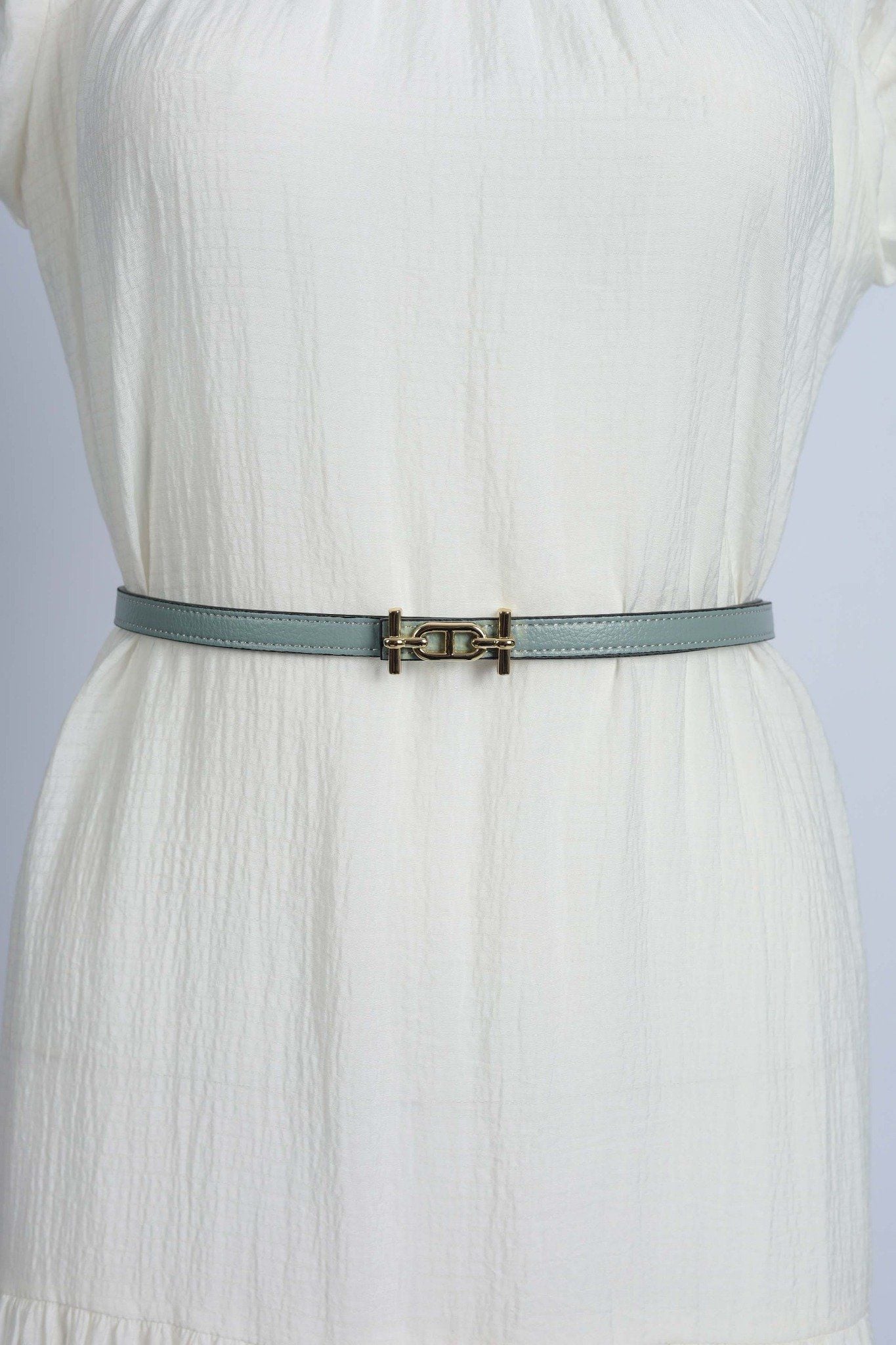 FDL5006 - Dây lưng da thời trang cao cấp 2 màu chốt cài kim loại có thể tháo rời - PANTIO