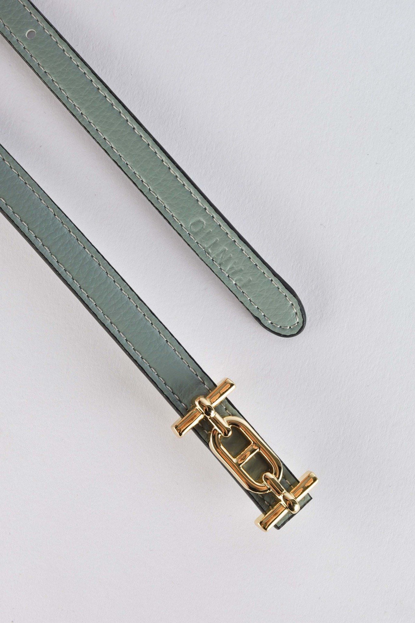 FDL5006 - Dây lưng da thời trang cao cấp 2 màu chốt cài kim loại có thể tháo rời - PANTIO