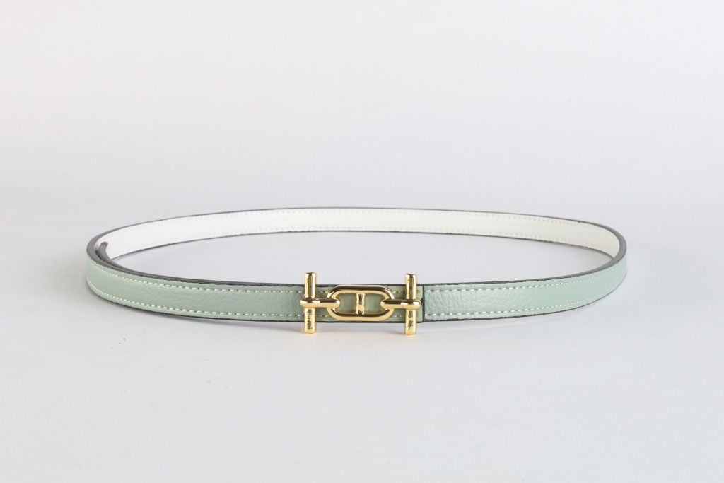 FDL5006 - Dây lưng da thời trang cao cấp 2 màu chốt cài kim loại có thể tháo rời - PANTIO