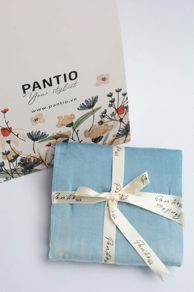 FKO129 - Khăn thời trang cao cấp dáng dài chất liệu tơ tằm màu ombre - PANTIO