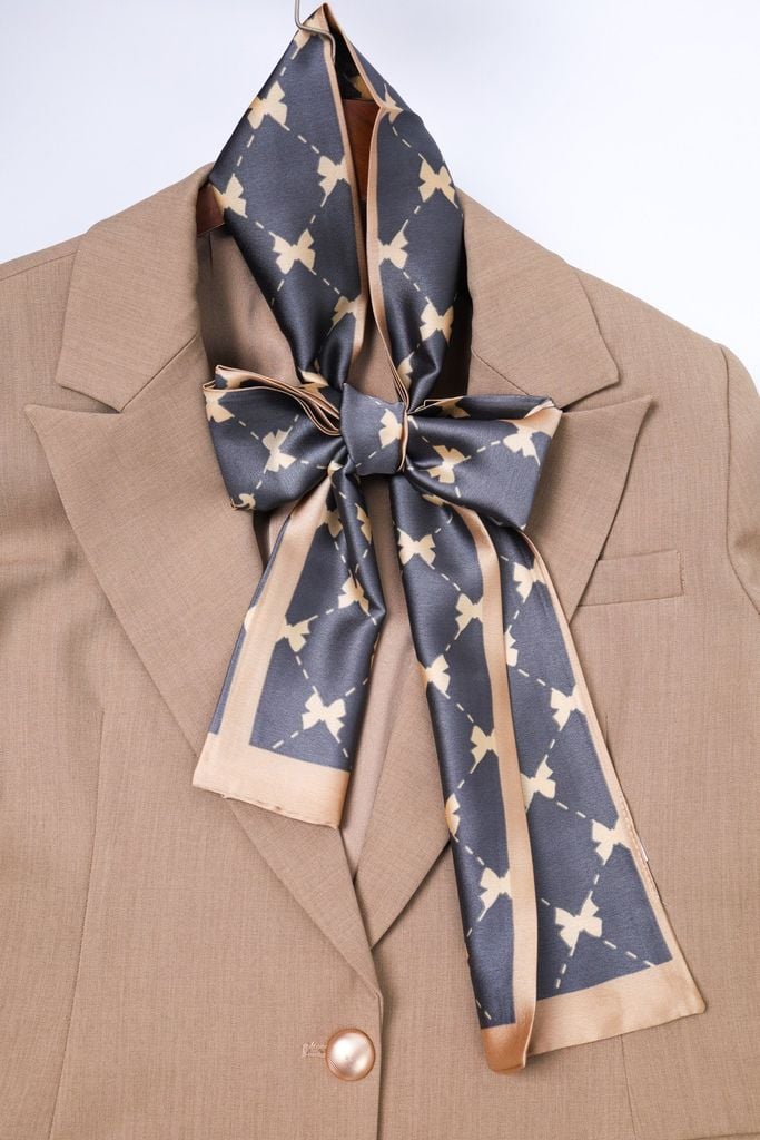 FKO132 - Khăn lụa cao cấp dáng dài nhiều hoạ tiết thời trang - PANTIO