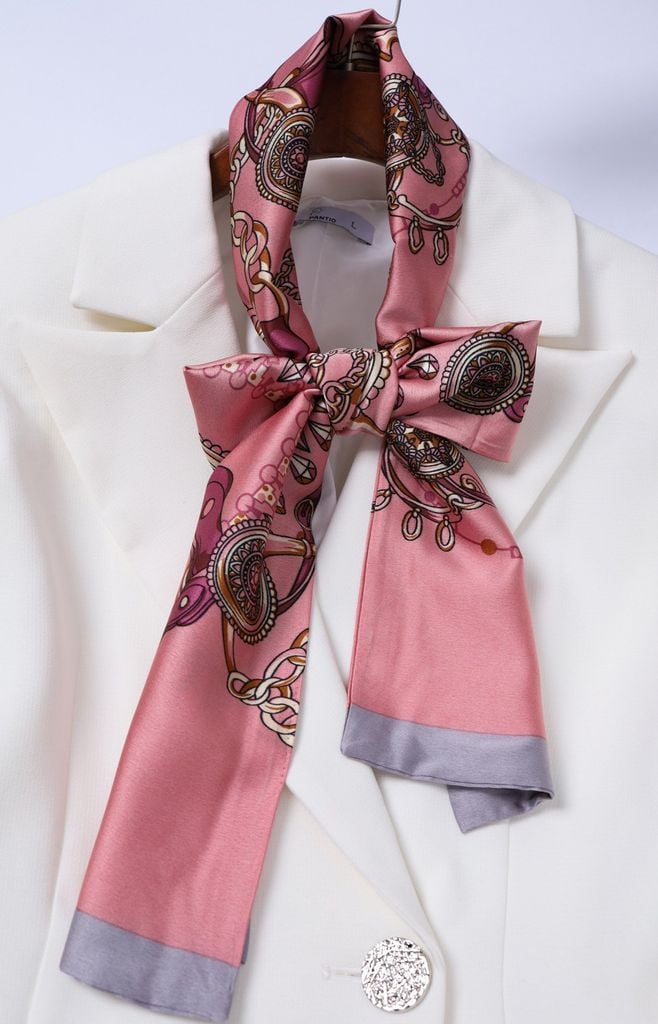 FKO132 - Khăn lụa cao cấp dáng dài nhiều hoạ tiết thời trang - PANTIO