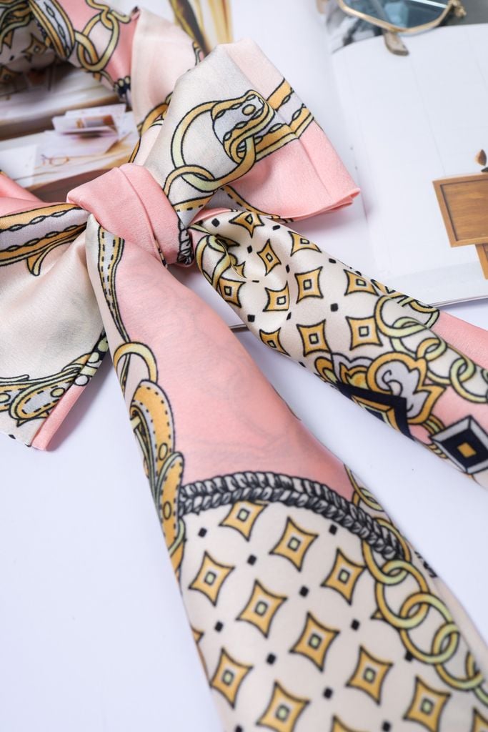 FKO132 - Khăn lụa cao cấp dáng dài nhiều hoạ tiết thời trang - PANTIO