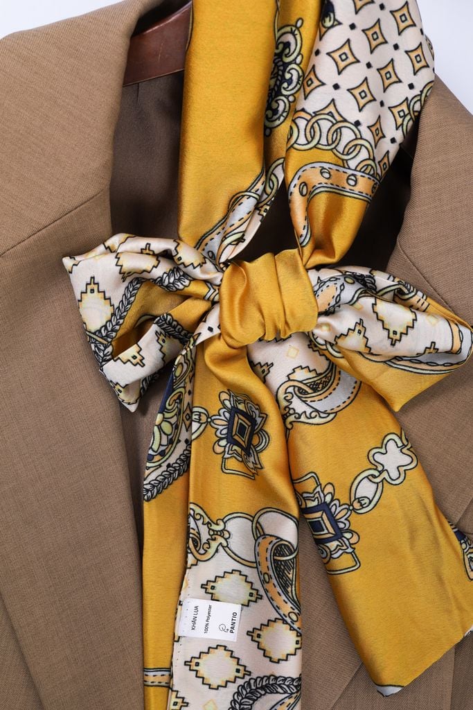 FKO132 - Khăn lụa cao cấp dáng dài nhiều hoạ tiết thời trang - PANTIO