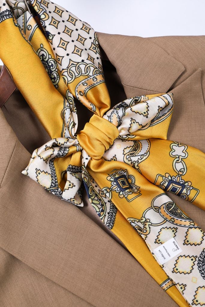 FKO132 - Khăn lụa cao cấp dáng dài nhiều hoạ tiết thời trang - PANTIO