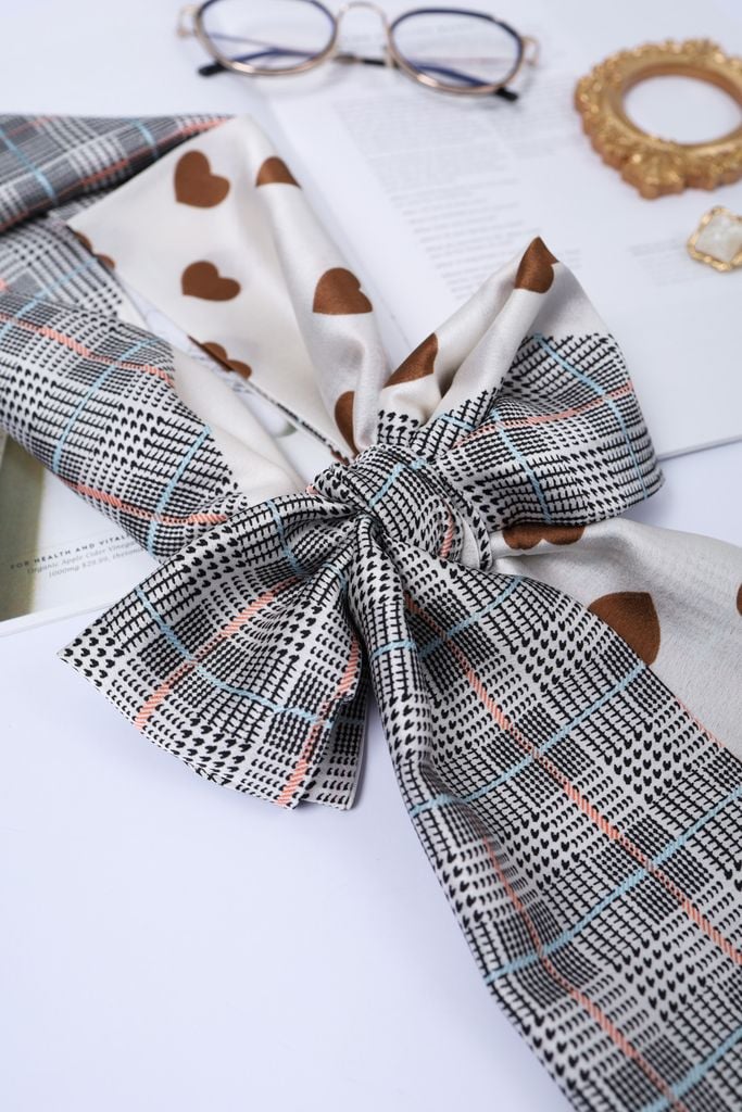 FKO132 - Khăn lụa cao cấp dáng dài nhiều hoạ tiết thời trang - PANTIO