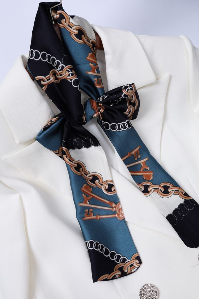 FKO132 - Khăn lụa cao cấp dáng dài nhiều hoạ tiết thời trang - PANTIO