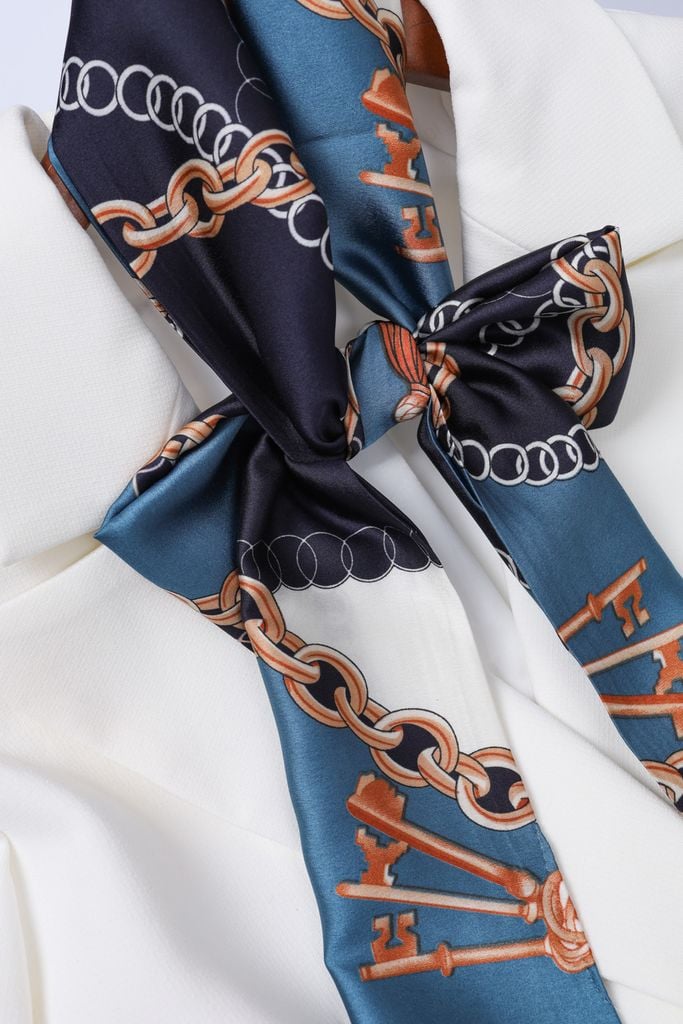 FKO132 - Khăn lụa cao cấp dáng dài nhiều hoạ tiết thời trang - PANTIO