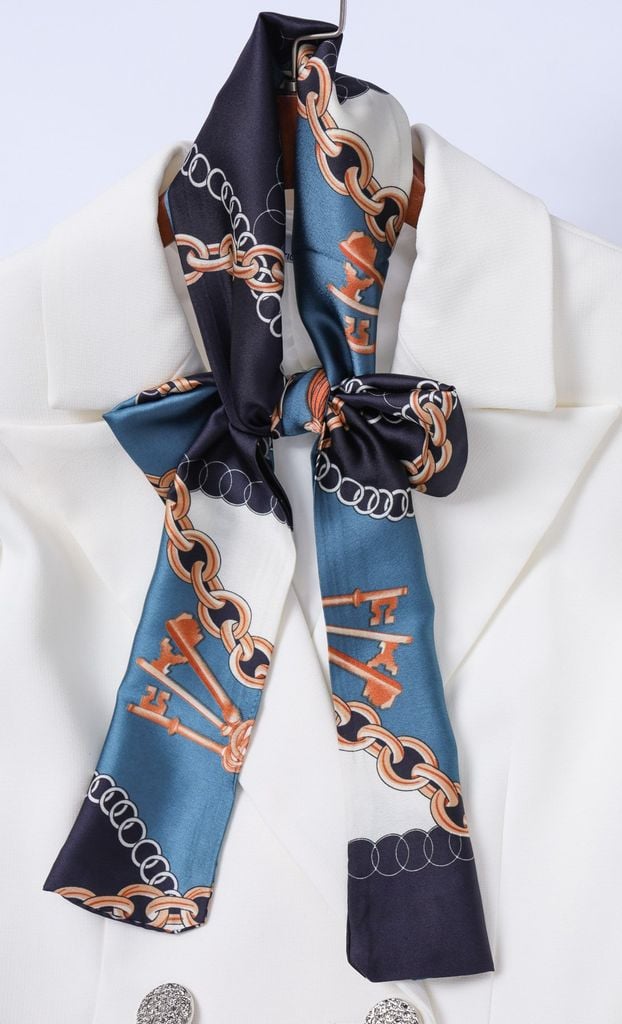 FKO132 - Khăn lụa cao cấp dáng dài nhiều hoạ tiết thời trang - PANTIO