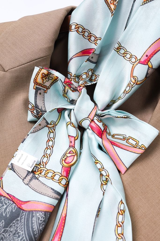 FKO132 - Khăn lụa cao cấp dáng dài nhiều hoạ tiết thời trang - PANTIO