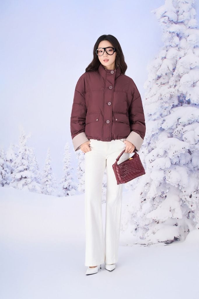 FQB205 - Quần jean cao cấp vải denim dáng ôm ống vẩy thời trang khoá thân trước - PANTIO