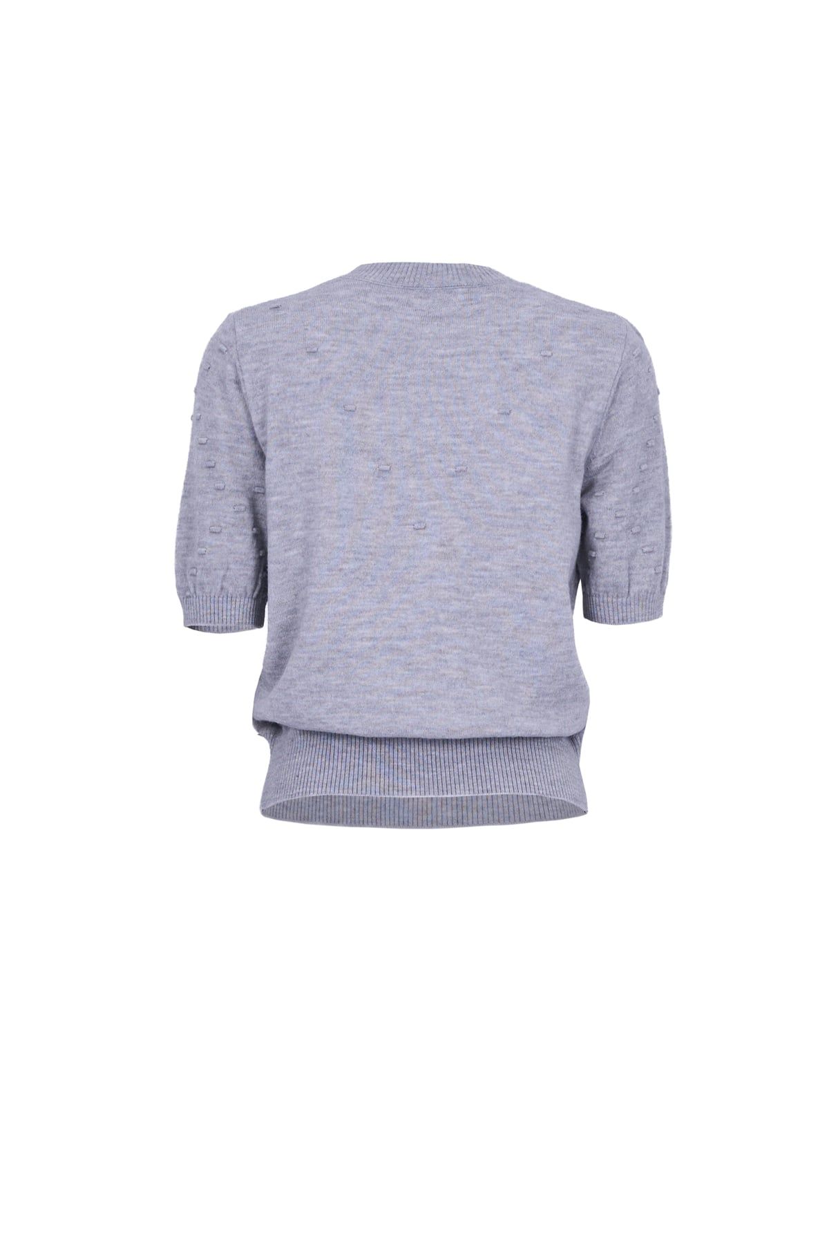 FOL596 - Áo len cao cấp cổ tròn tay lỡ thân áo hoạ tiết thời trang gấu áo bo chun ôm tạo kiểu - JAN.