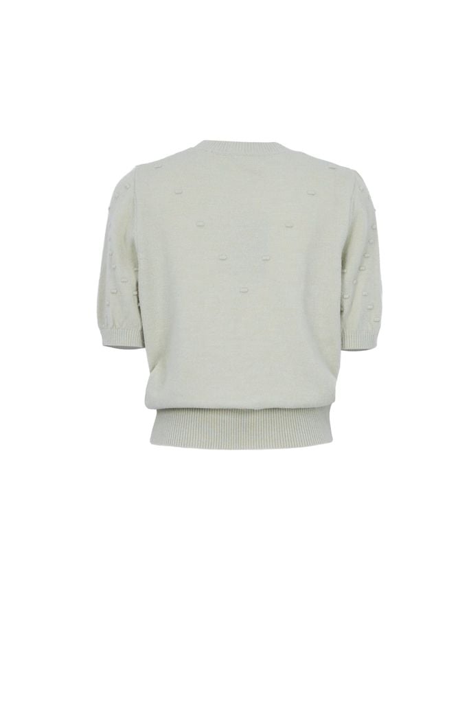 FOL596 - Áo len cao cấp cổ tròn tay lỡ thân áo hoạ tiết thời trang gấu áo bo chun ôm tạo kiểu - JAN.