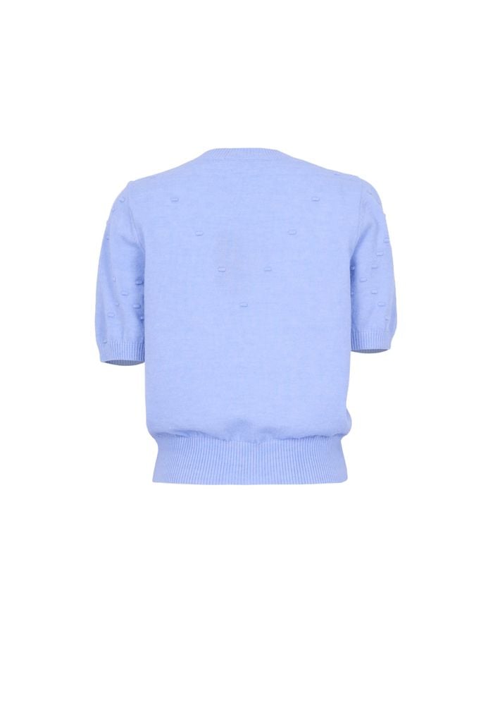 FOL596 - Áo len cao cấp cổ tròn tay lỡ thân áo hoạ tiết thời trang gấu áo bo chun ôm tạo kiểu - JAN.