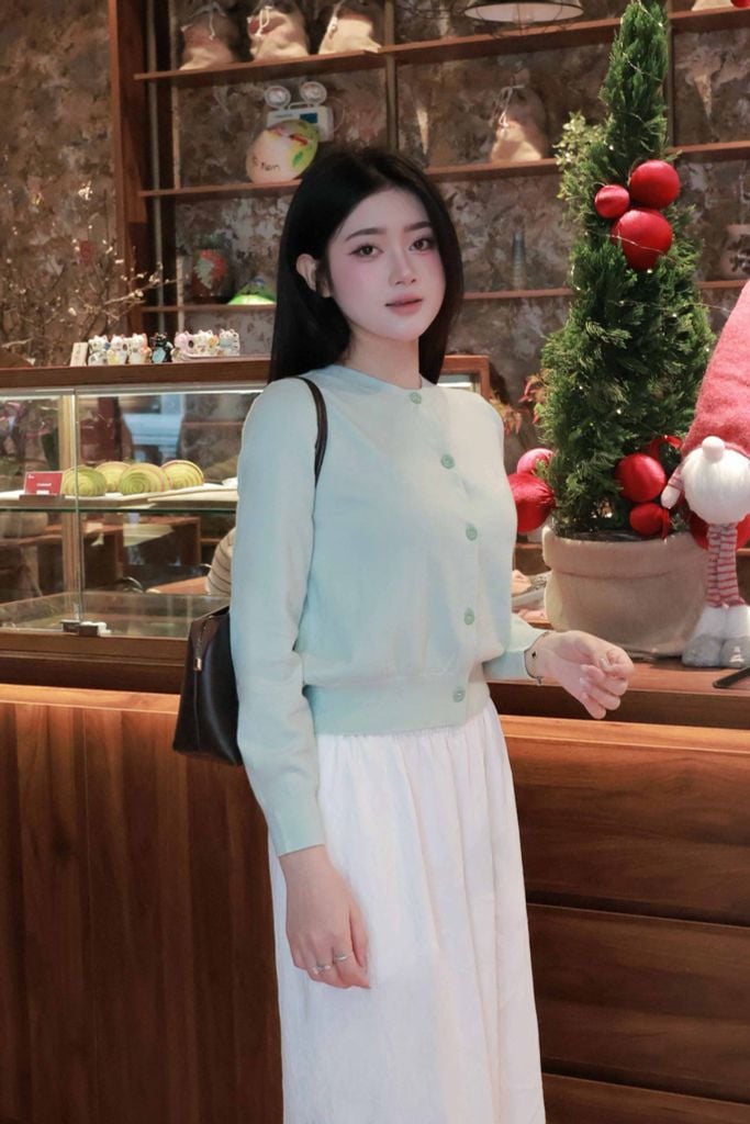 FQD31192 - Quần dài vải thô mỏng dáng suông ống rộng cạp chun co giãn - JAN.