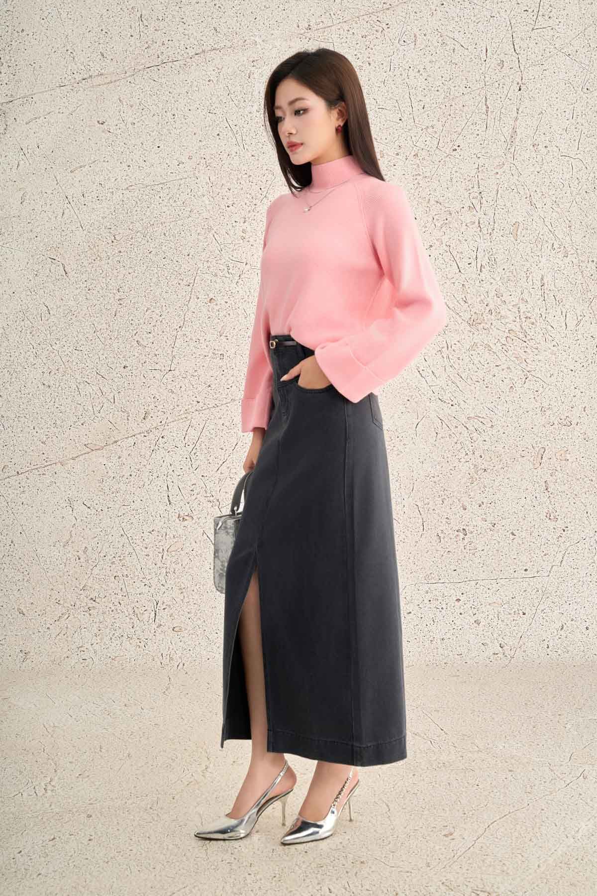 FOL646 - tylekeo889 cao cấp dáng suông cổ cao tay rộng tạo kiểu - tỷ lệ kèo 8899