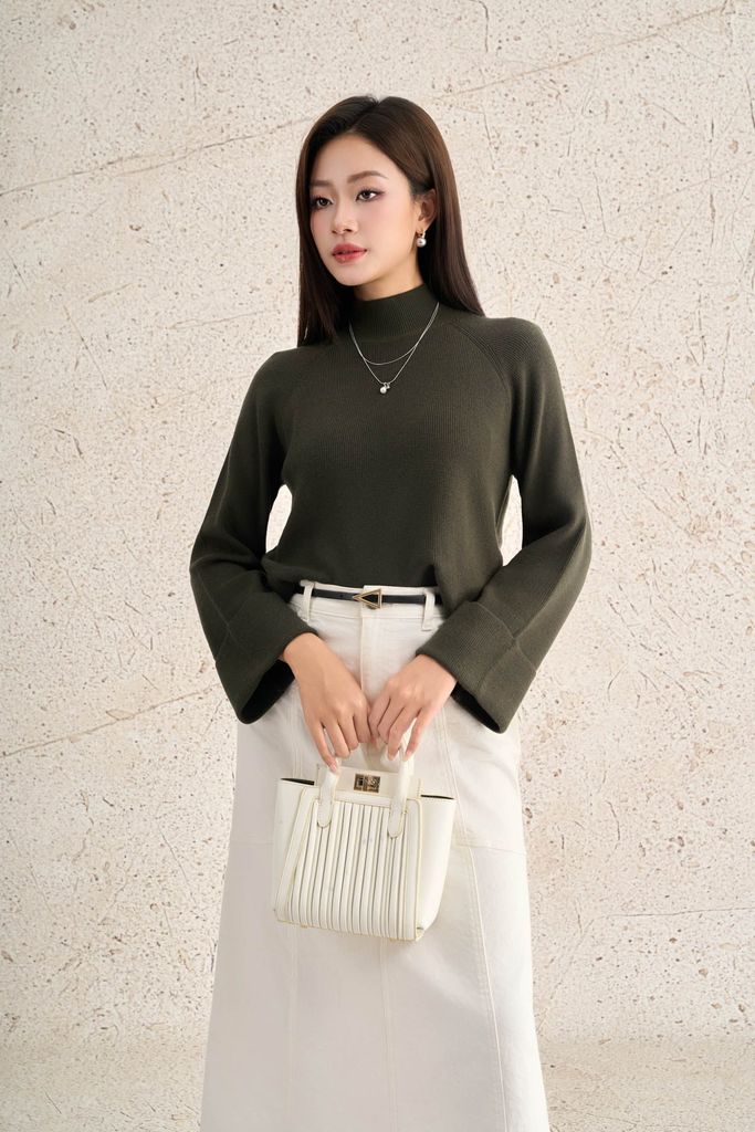 FOL646 - tylekeo889 cao cấp dáng suông cổ cao tay rộng tạo kiểu - tỷ lệ kèo 8899