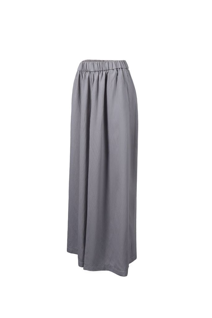 FQD31192 - Quần dài vải thô mỏng dáng suông ống rộng cạp chun co giãn - JAN.