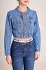 FQB217 - Quần jean dạo phố vải denim dáng ôm ống vẩy thời trang khoá thân trước - PANTIO