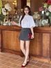 FAT3667 - Áo thun vải cotton dáng suông cổ tròn tay cộc thân áo in hoạ tiết thời trang - JAN.